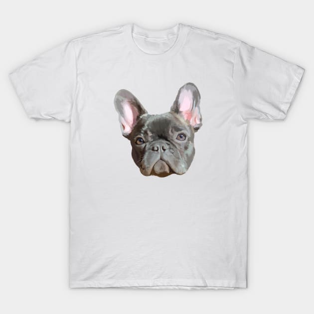 French Bulldog Frenchie Dog Love T-Shirt by Adria Adams Co.